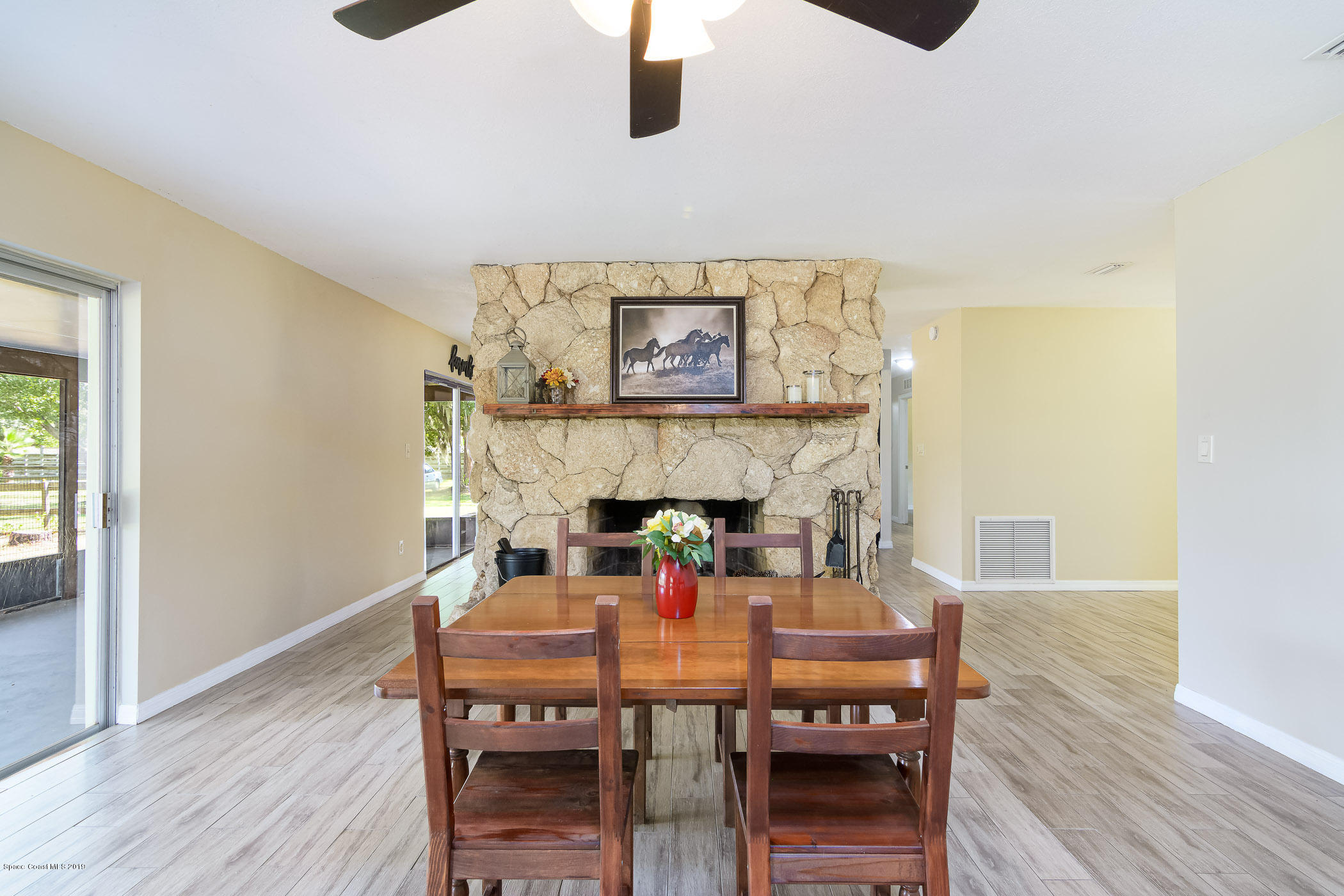 2160 Friday Road Cocoa, FL 32926 - Photo 11 of 73 Dining & Fireplace