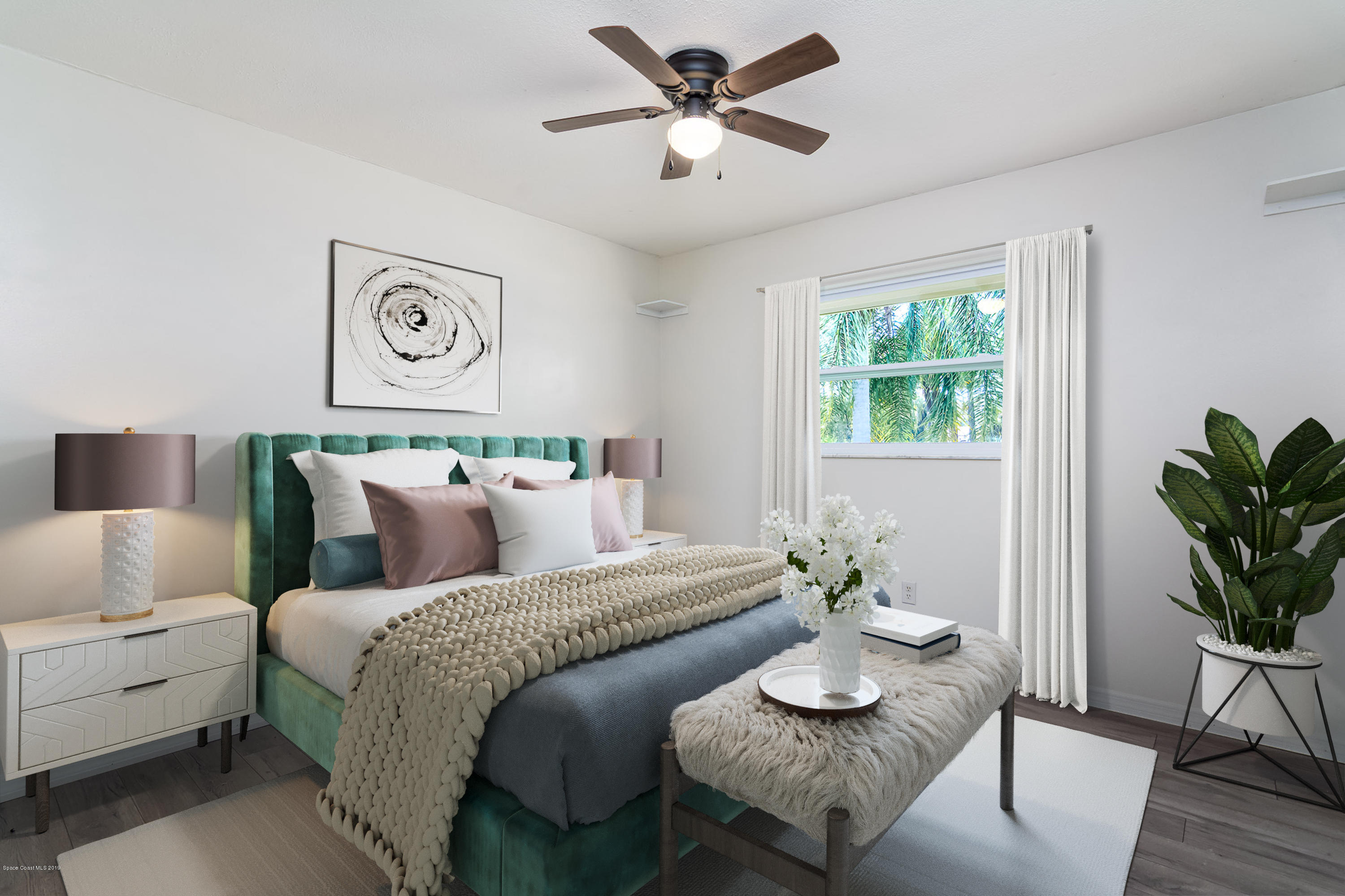 2160 Friday Road Cocoa, FL 32926 - Photo 24 of 73 Virtually Staged Bedroom 2