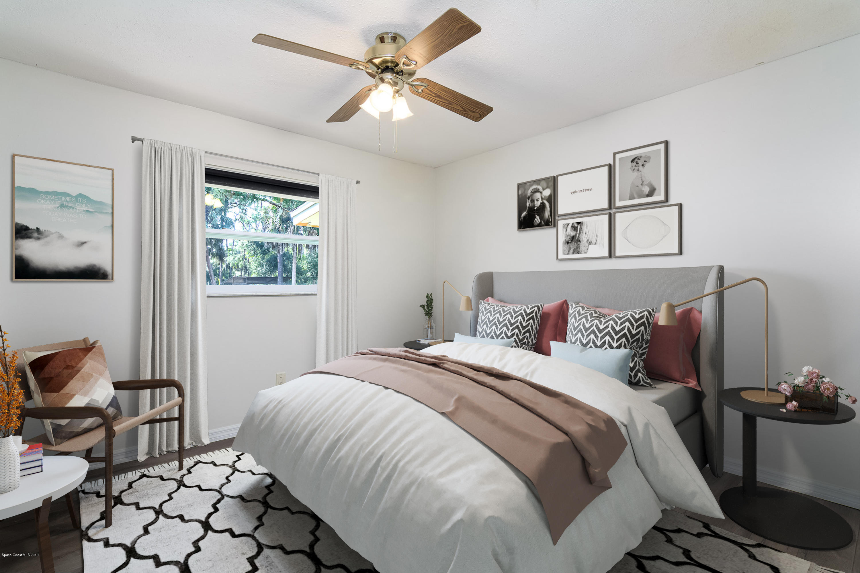 2160 Friday Road Cocoa, FL 32926 - Photo 27 of 73 Virtually Staged Bedroom 3