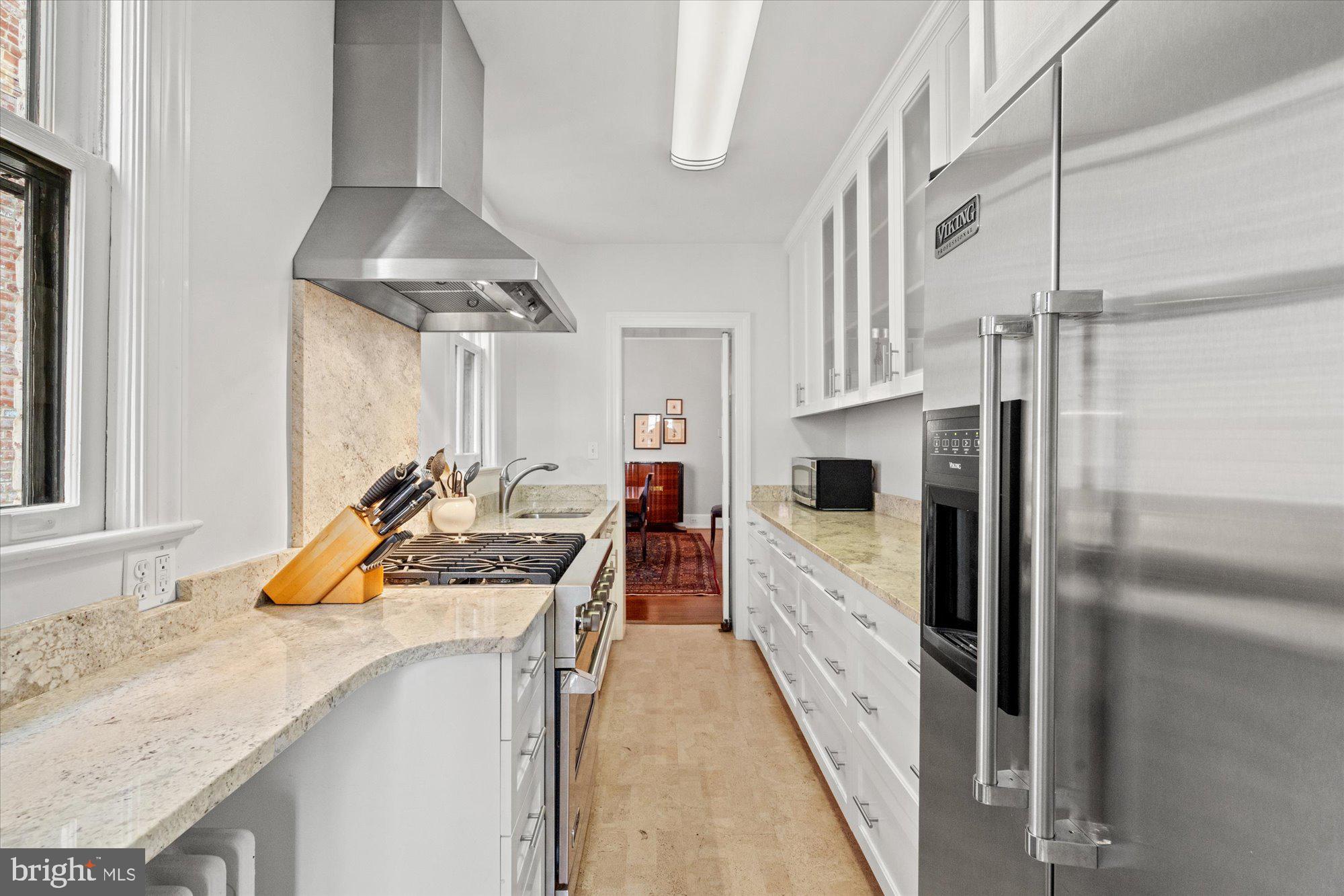 2021 Q Street Northwest Washington, DC 20009 - Photo 17 of 57 Cork flooring and excellent storage throughout