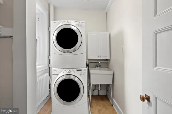 a view of a brick buildings with entryway doors
