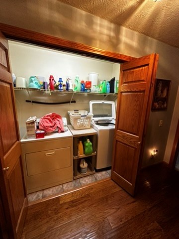 10716 County Line Road Greenville, PA 16125 - Photo 18 of 43 a view of storage and utility room with washer and dryer