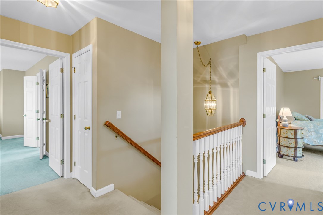 1159 Riverdale Road Warsaw, VA 22572 - Photo 21 of 42 a view of a hallway with a livingroom and entryway