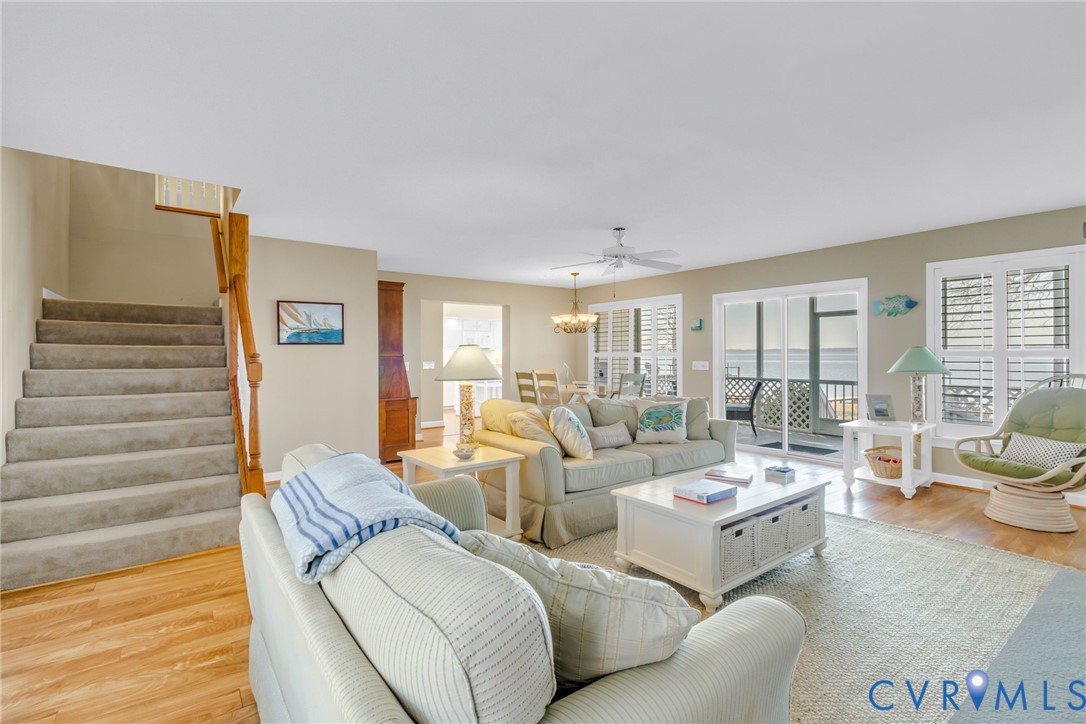 1159 Riverdale Road Warsaw, VA 22572 - Photo 8 of 42 a living room with furniture and a table
