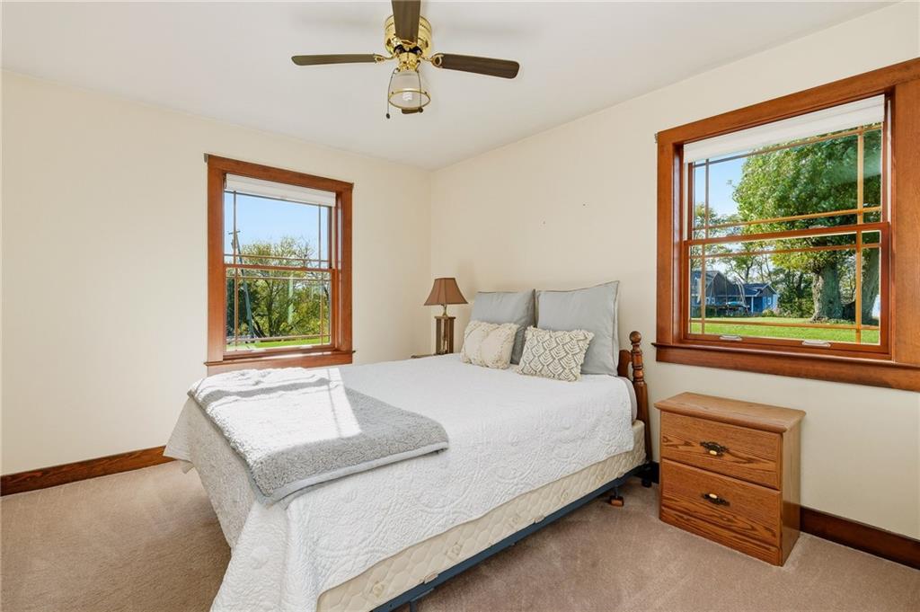 127 East Buffalo Church Road Washington, PA 15301 - Photo 19 of 33 a bedroom with a bed and a window