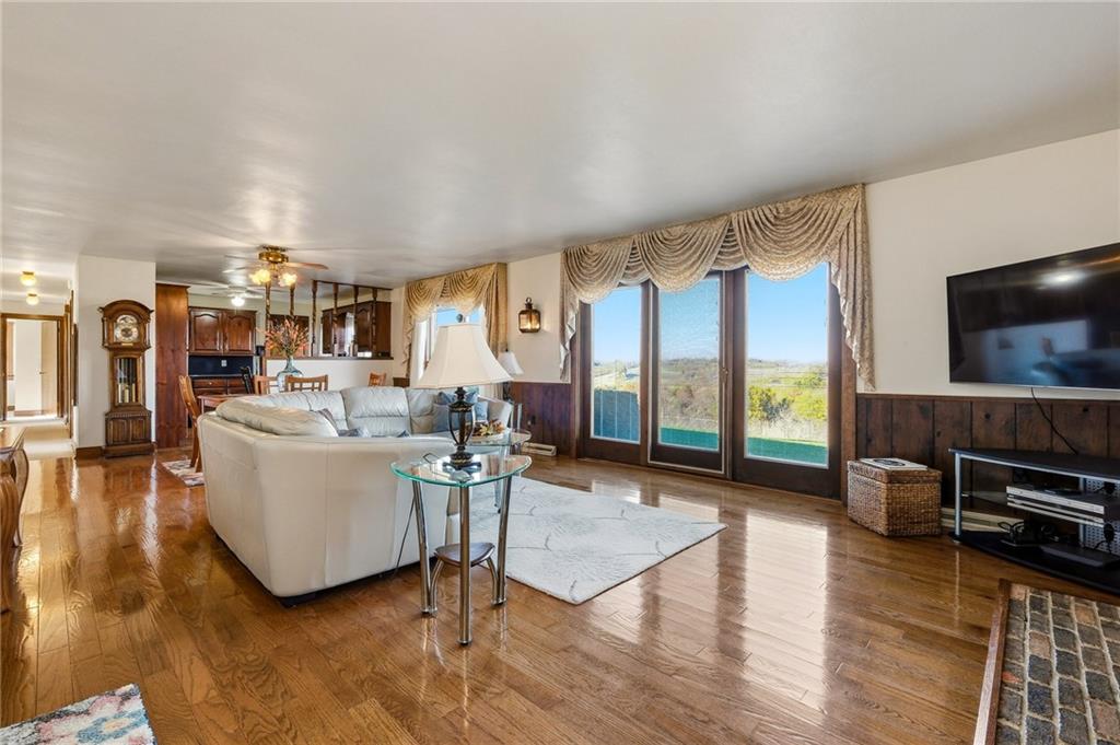127 East Buffalo Church Road Washington, PA 15301 - Photo 6 of 33 a living room with furniture window and wooden floor