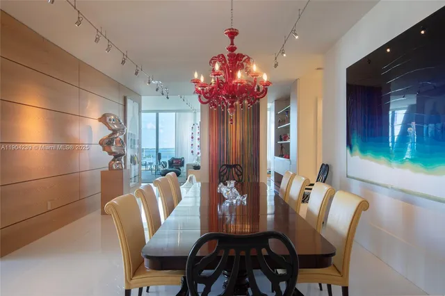 a bed room with a bed and a painting