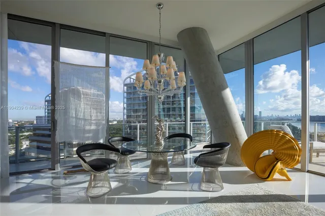 a view of balcony with couch