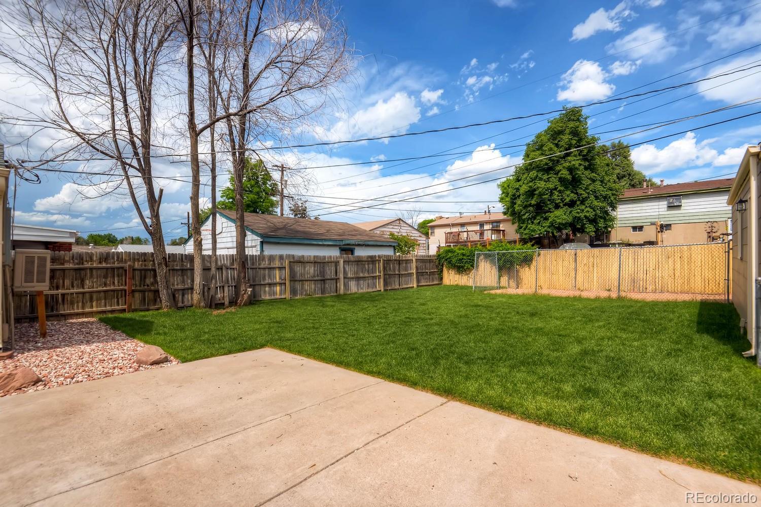 1760 South Java Way Denver, CO 80219 - Photo 24 of 28 a view of a back yard