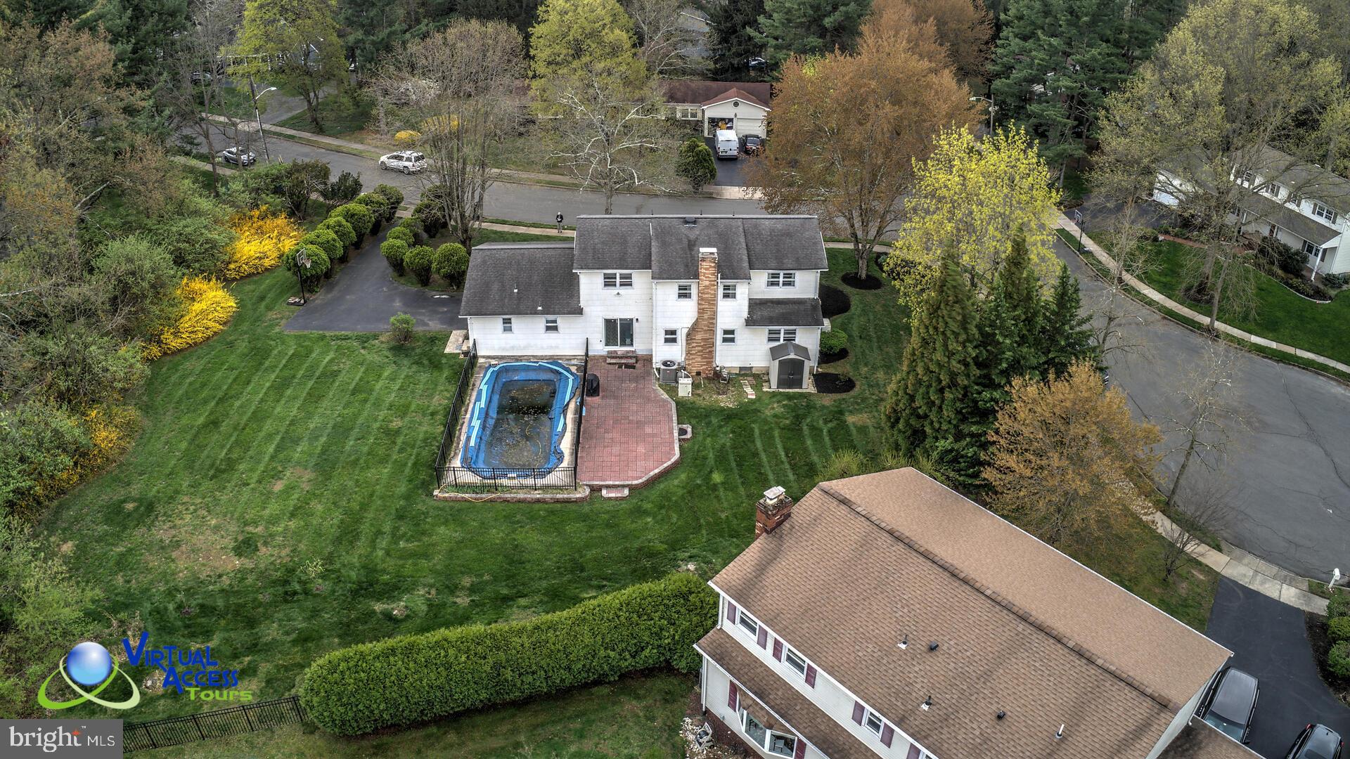 17 Melville Road Princeton Junction, NJ 08550 - Photo 39 of 40 Elevated rear view