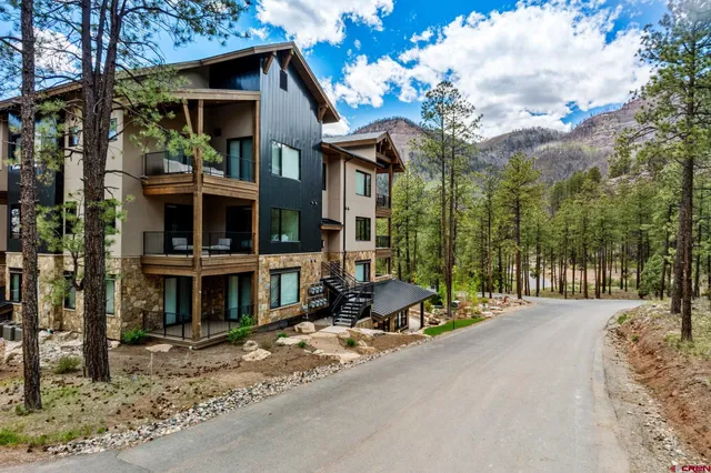 a view of a house with a patio