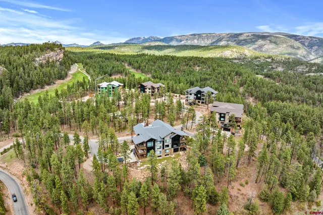 a view of a city with an ocean