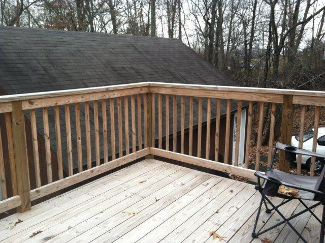 1650 Turner Branch Road Goodview, VA 24095 - Photo 36 of 48 a view of wooden deck