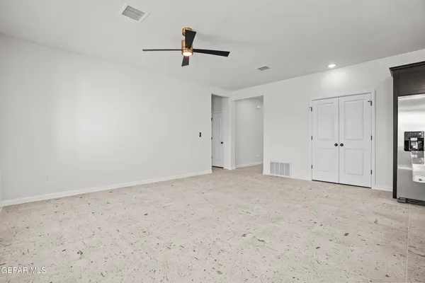 a view of empty room