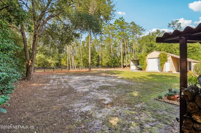 a view of outdoor space with trees