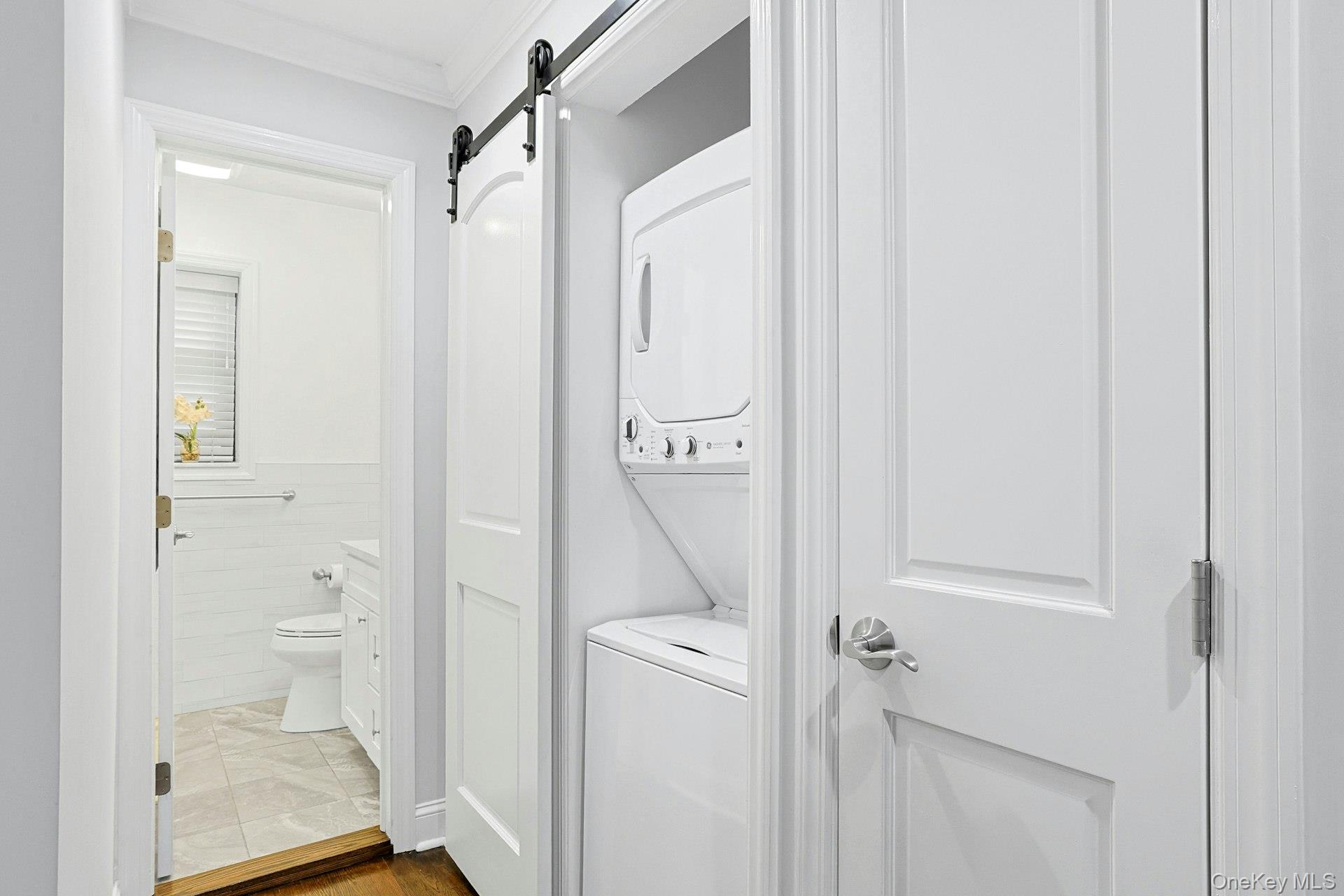 1245 California Road, Unit B23 Eastchester, NY 10709 - Photo 16 of 21 a bathroom with white shower