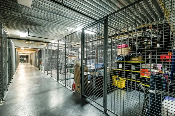 a view of storage and utility room