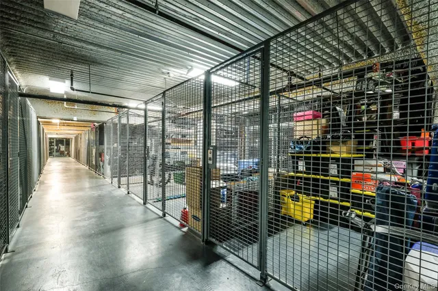 a view of storage and utility room