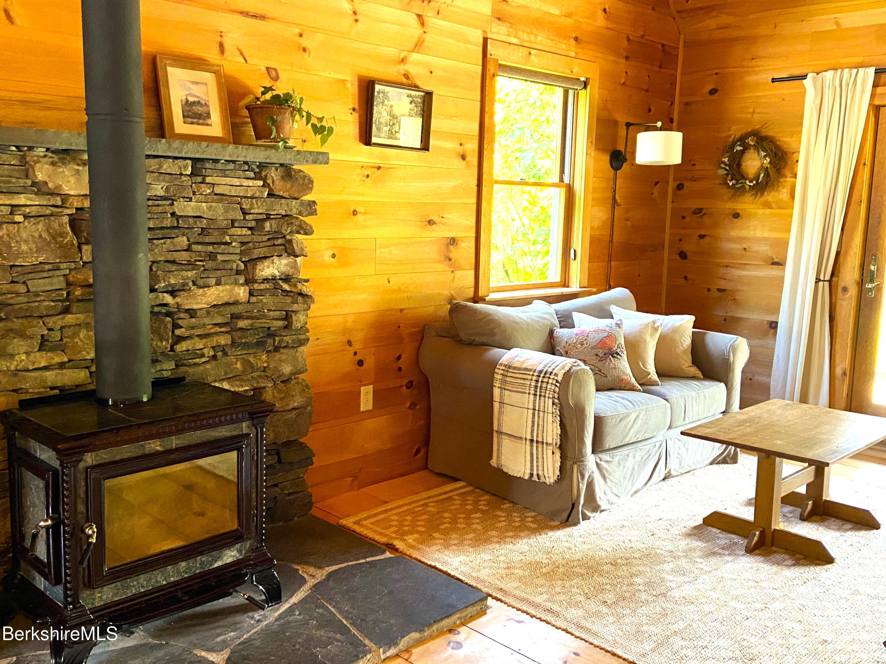 201 Weaver Dam Road Petersburg, NY 12138 - Photo 8 of 32 Wood stove in living room