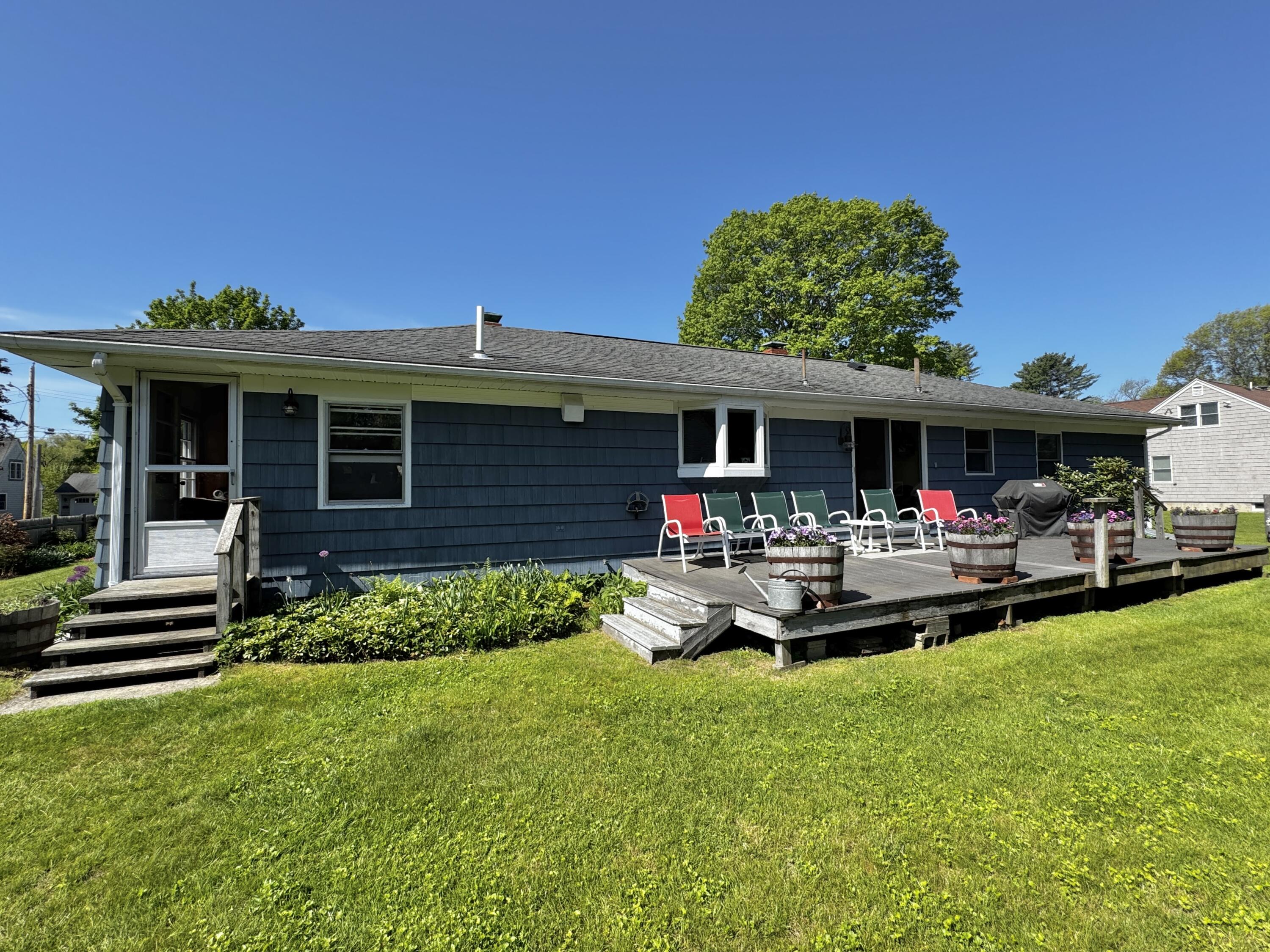 18 Rand Road Yarmouth, ME 04096 - Photo 7 of 58 Door to garage and slider to dining