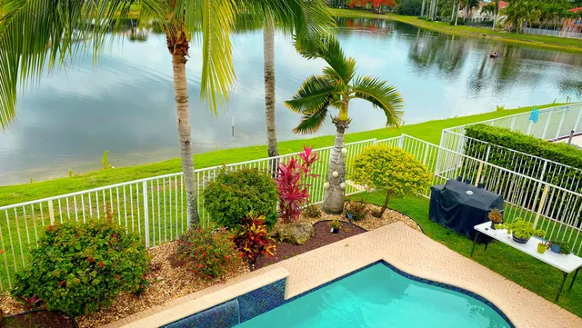 a view of outdoor space with seating area