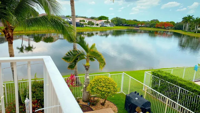 a view of outdoor space deck and living room