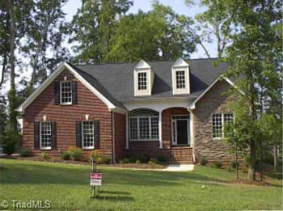 Exterior Front. 953 Rivers Edge Drive; All Brick home. 4 Bedrooms - 2 on 1st Floor. .48 Acre Lot.