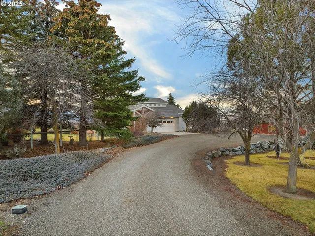 a view of a street with houses