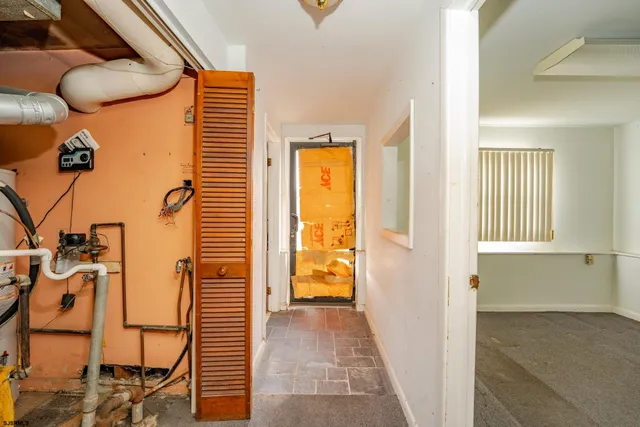 front view of a house with a street