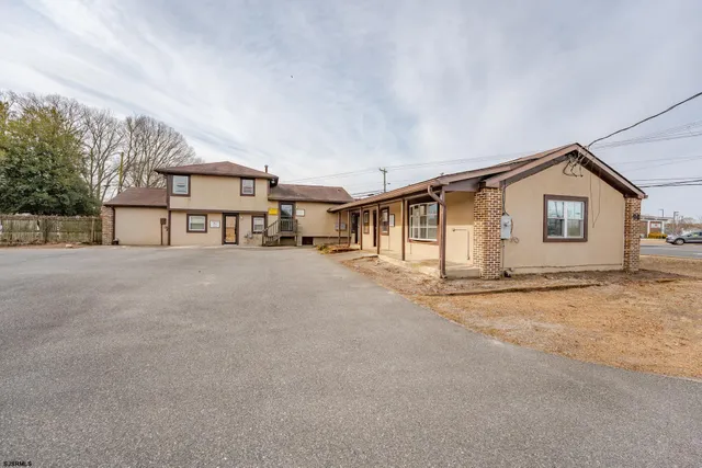 a view of a house with a outdoor space