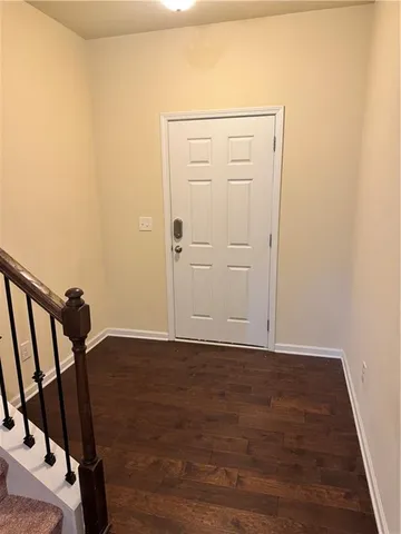 wooden floor in an empty room
