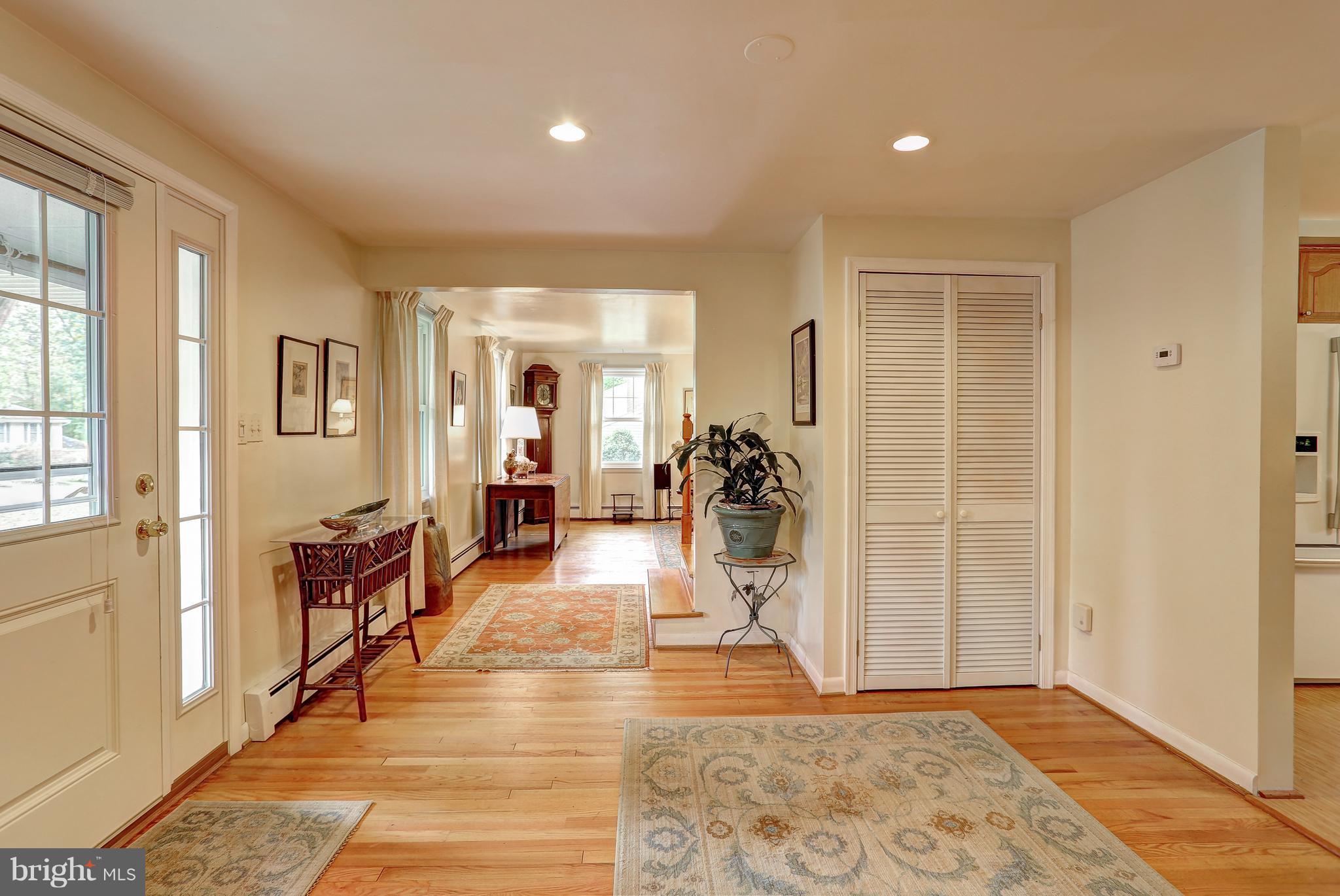 Foyer opens into Living Room