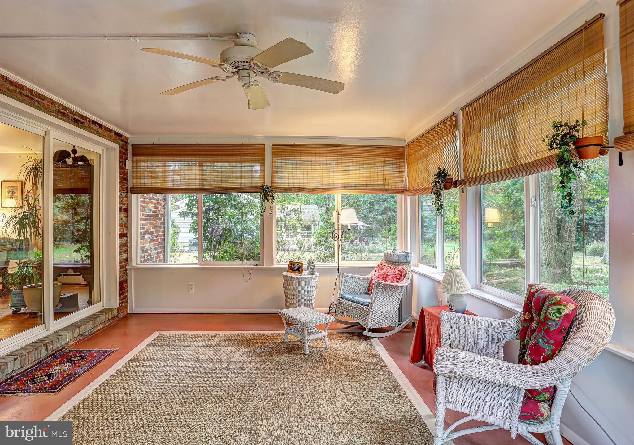 Sunroom off Living Room