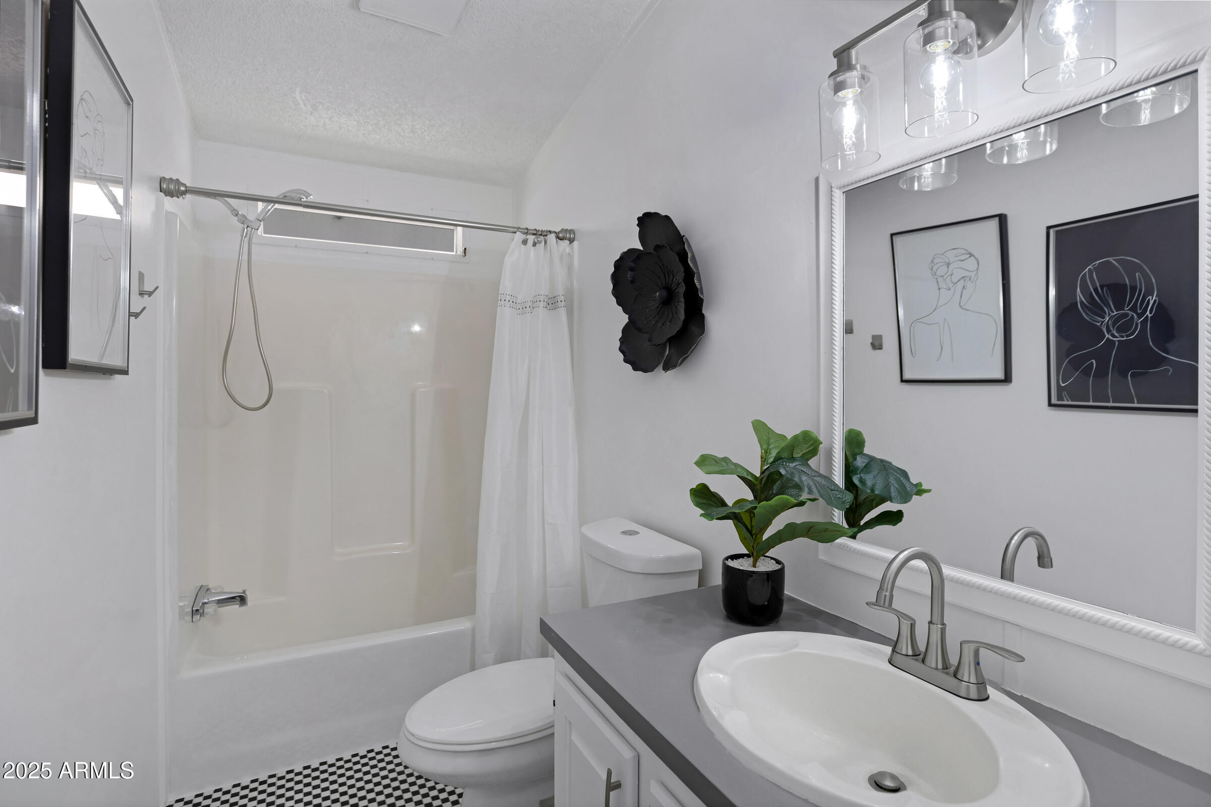 834 South Meridian Road, Unit 164 Apache Junction, AZ 85120 - Photo 9 of 16 a bathroom with a sink a toilet and shower