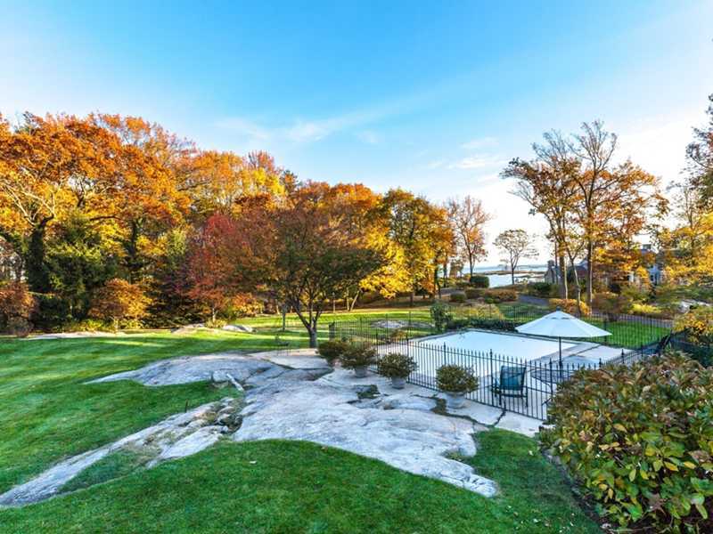 37 Contentment Island Road Darien, CT 06820 - Photo 23 of 24 a view of a park with large trees