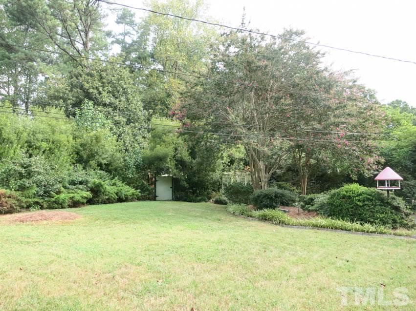4701 Latimer Road Raleigh, NC 27609 - Photo 21 of 25 Another view of the backyard.