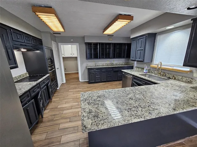 a backyard of a house