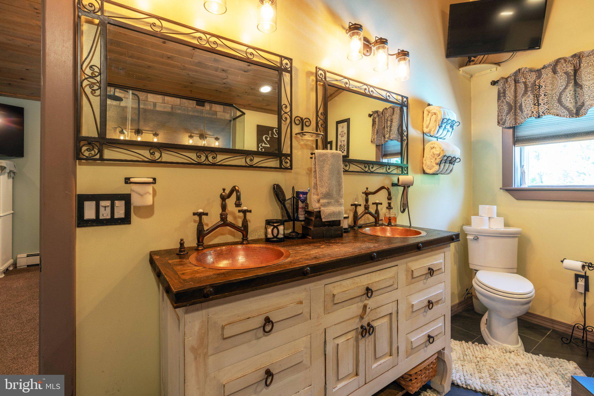 1002 Maple Lane Tyrone, PA 16686 - Photo 60 of 71 Rustic elegance in a cozy bathroom.