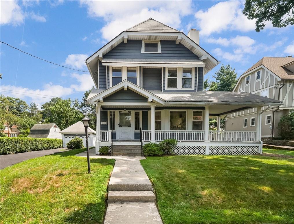 Classic turn-of-the-century Victorian with wraparound porch
