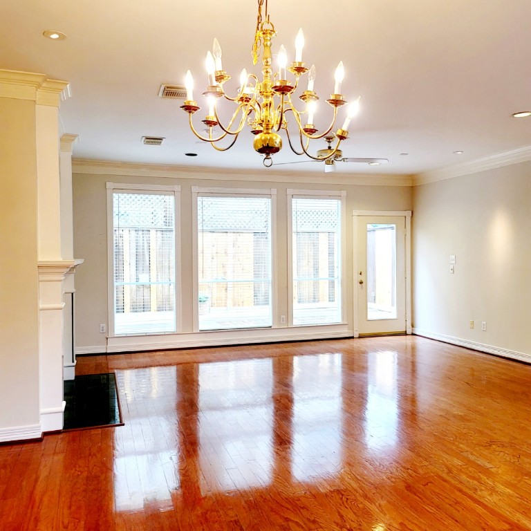 1526 Nevada Street Houston, TX 77006 - Photo 7 of 38 a view of a room with wooden floor