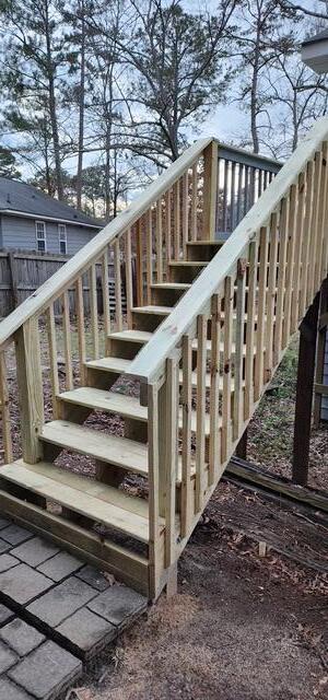4907 Selkirk Way Grovetown, GA 30813 - Photo 30 of 33 Deck Stairs