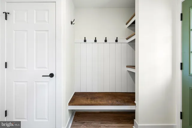 a room with storage and utility