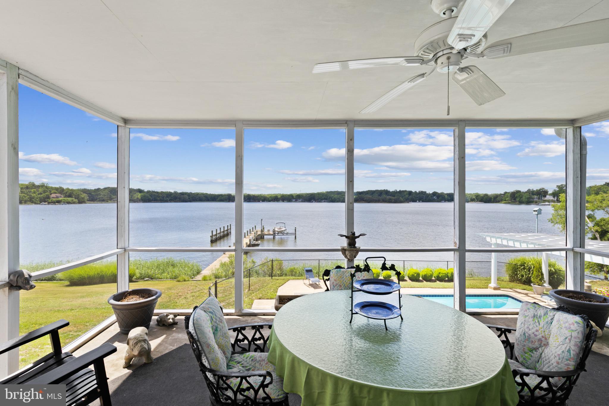 1552 Widows Mite Road Edgewater, MD 21037 - Photo 28 of 51 Screened porch