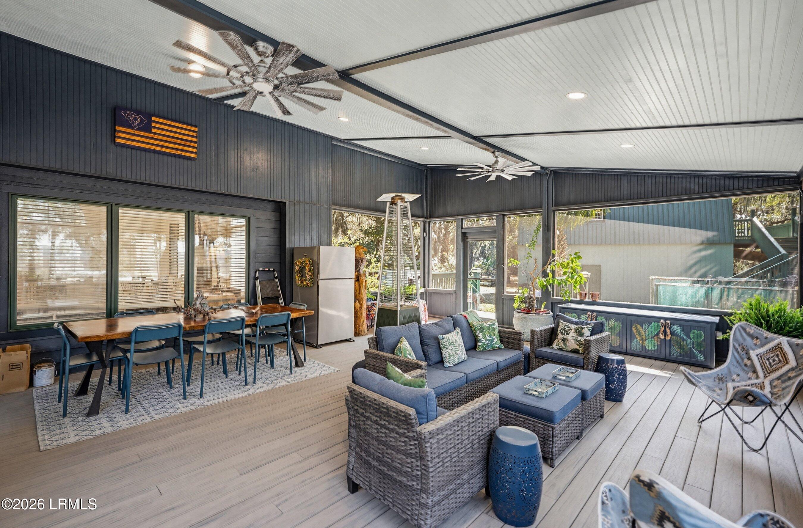 50 Long Point Drive Beaufort, SC 29907 - Photo 33 of 85 Entertainment Area Covered & Screened
