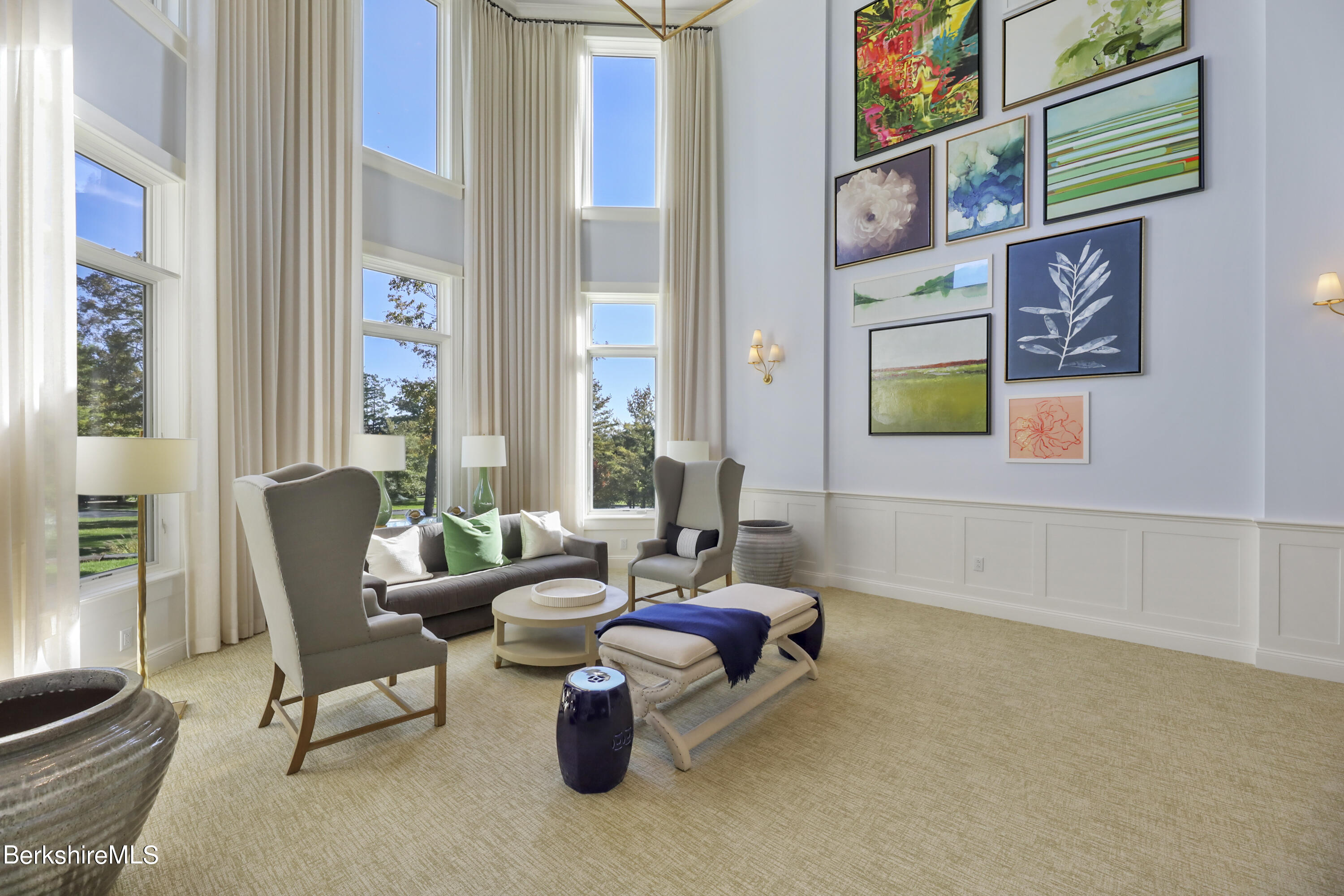 165 Kemble Street, Unit 16 Lenox, MA 01240 - Photo 6 of 31 a living room with furniture and a potted plant