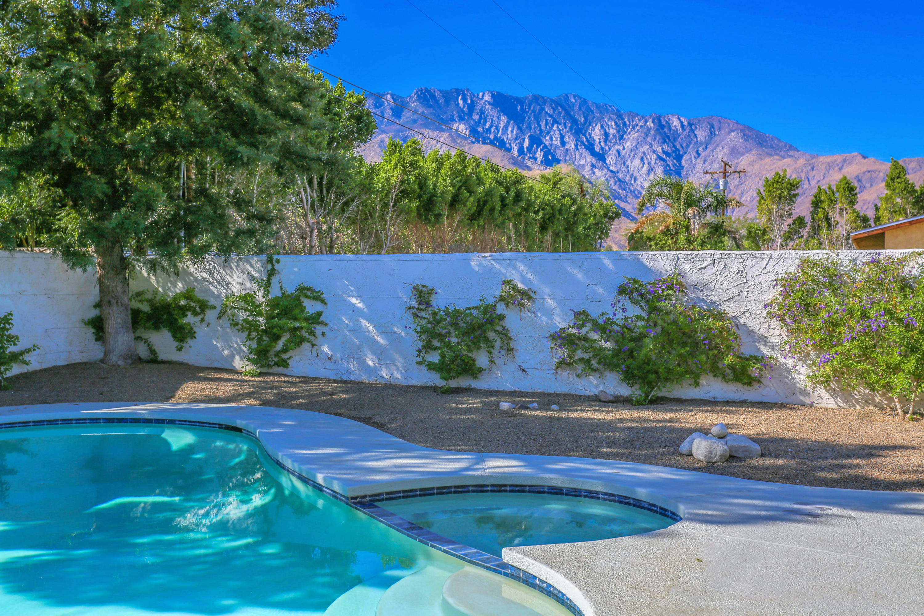 2219 East Bellamy Road Palm Springs, CA 92262 - Photo 25 of 27 Pool & spa view 2