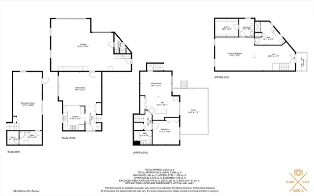 $179,900 | 1524 Golfview Road, Rantoul, IL 61866