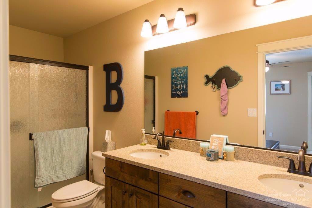 20244 Badger Road Bend, OR 97702 - Photo 18 of 25 Master bath with quartz countertops