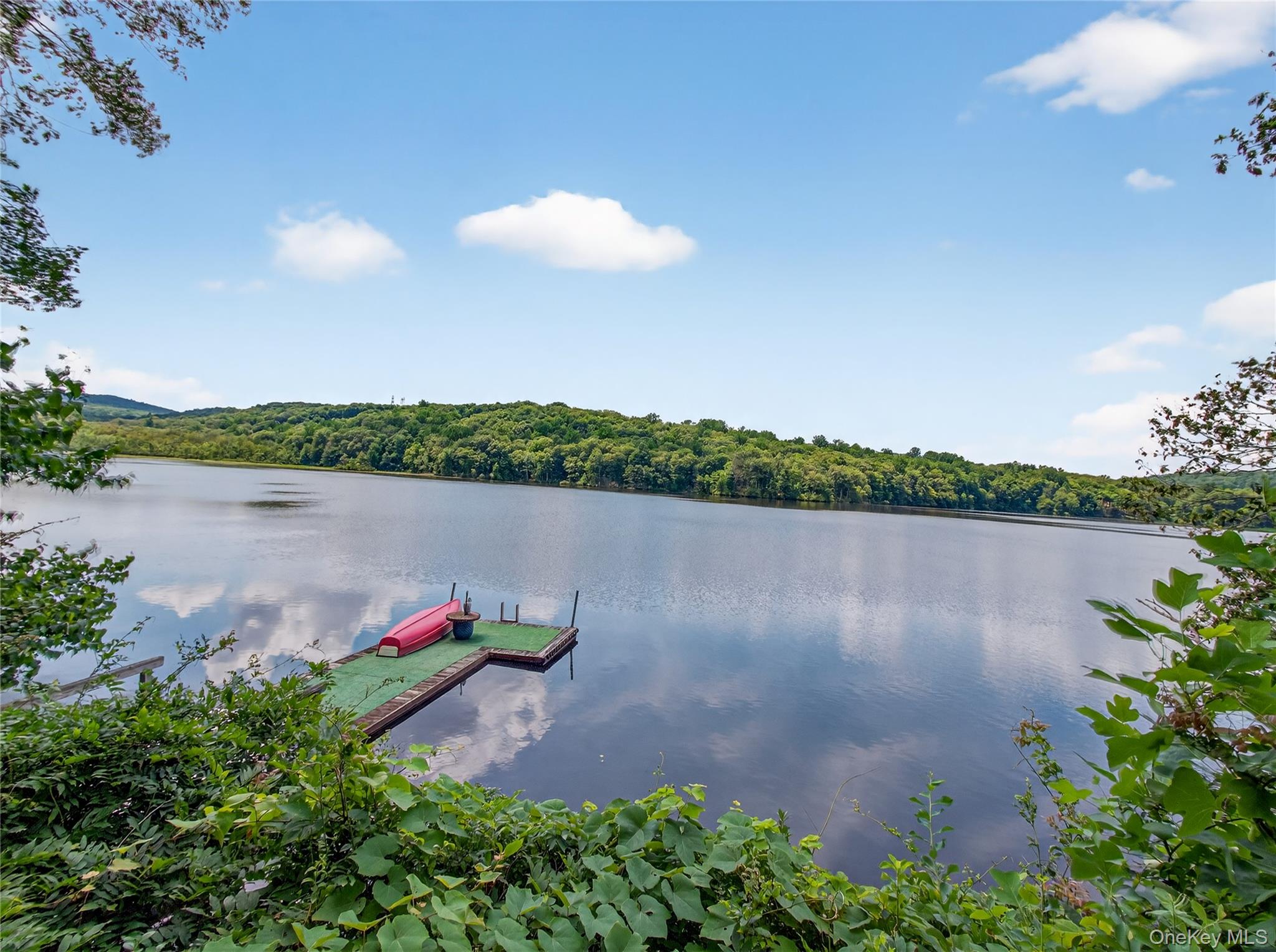 6 Old Cranberry Road Sloatsburg, NY 10974 - Photo 2 of 13 Dock with a water view and a view of trees
