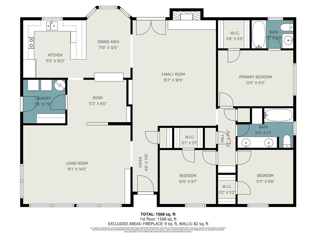 6013 Robin Drive Watauga, TX 76148 - Photo 30 of 30 View of room layout